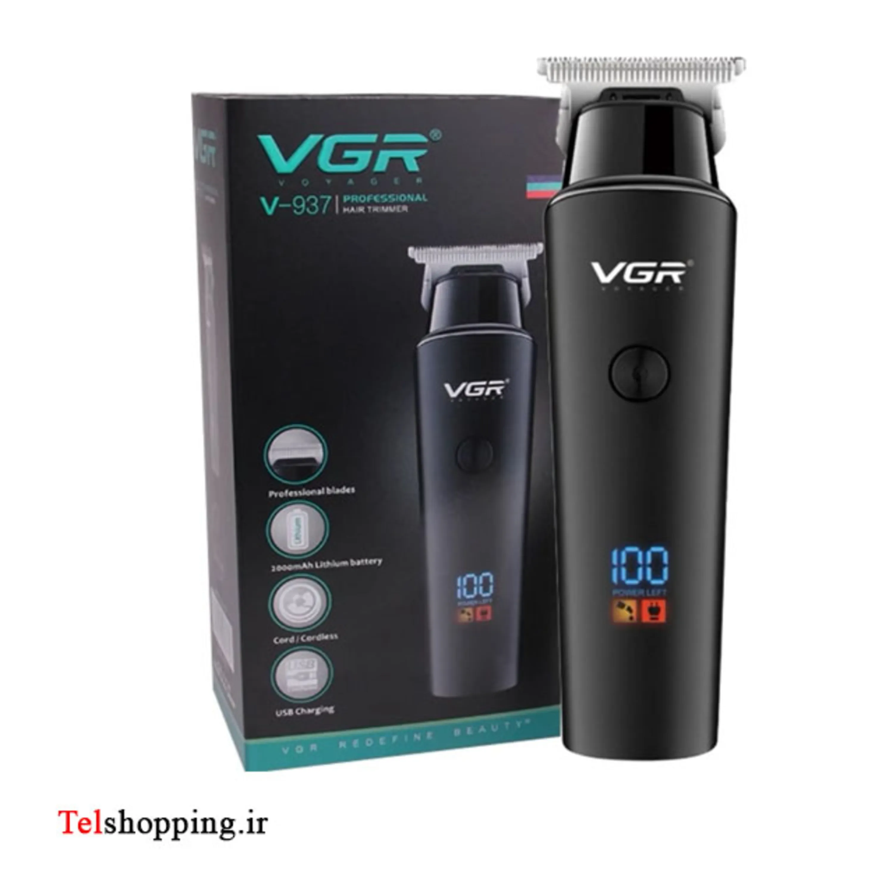 ماشین اصلاح موی صورت وی جی ار مدلvgr 937